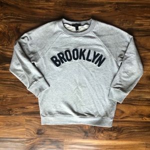 J. Crew “Brooklyn” Crewneck Grey Sweatshirt Womens